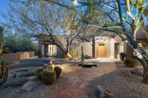 Serenity and southwest charm views hot tub.